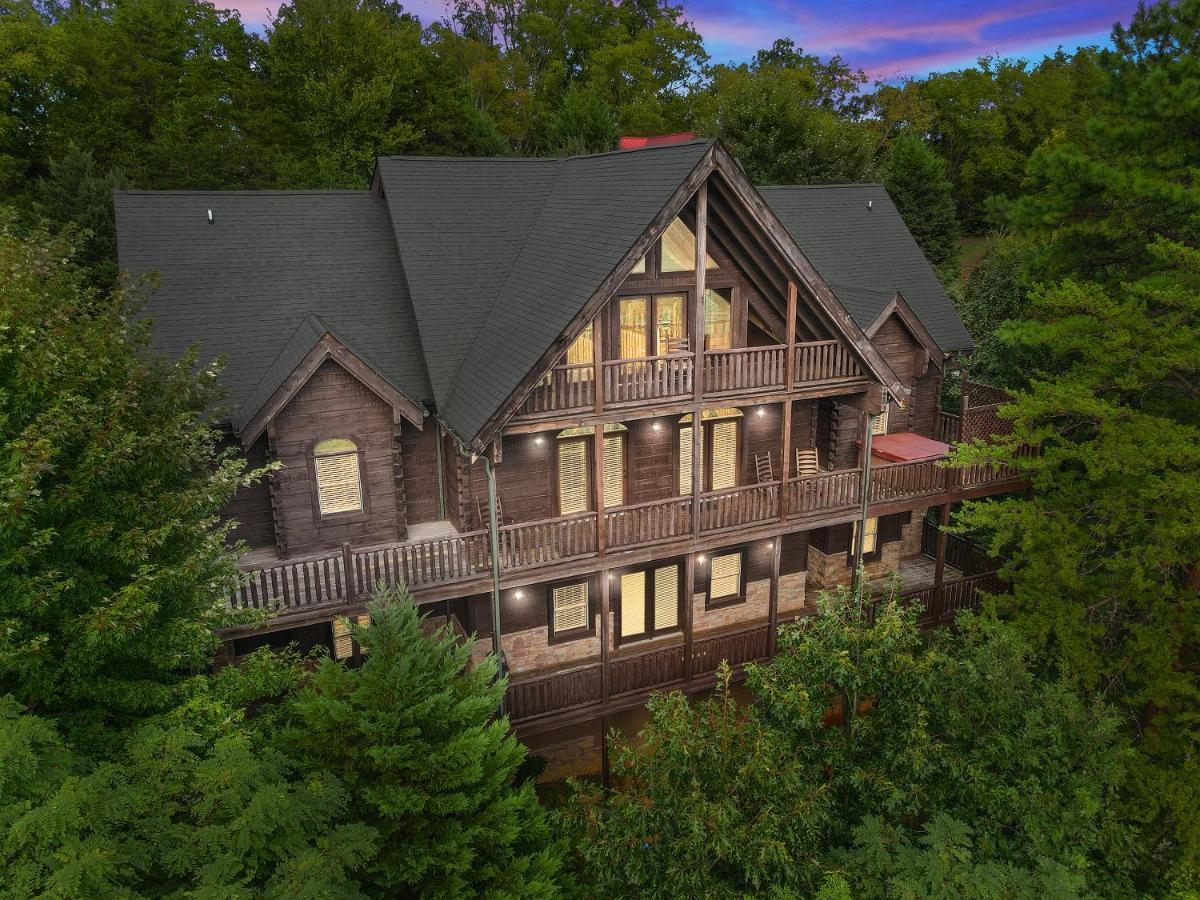 Smokystays 6 Bedroom Cabin Pigeon Forge Esterno foto